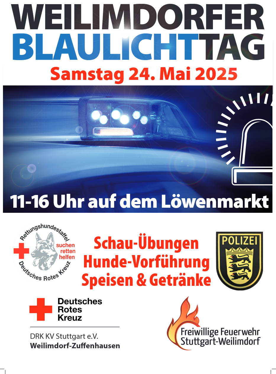 Einsatzfoto Blaulichttag 2025 in Weilimdorf